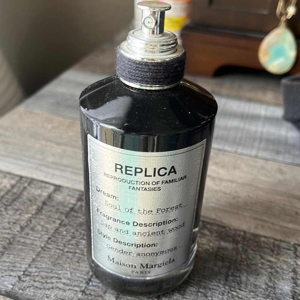 Maison Martin Margiela Replica Black and Silver Fragrance Bottle